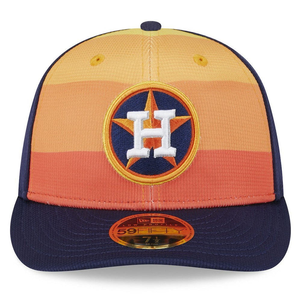 MLB Houston Astros New Era 2025 Batting Practice Low Profile 59FIFTY Fitted Hat