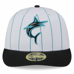 MLB Miami Marlins New Era 2025 Batting Practice Low Profile 59FIFTY Fitted Hat