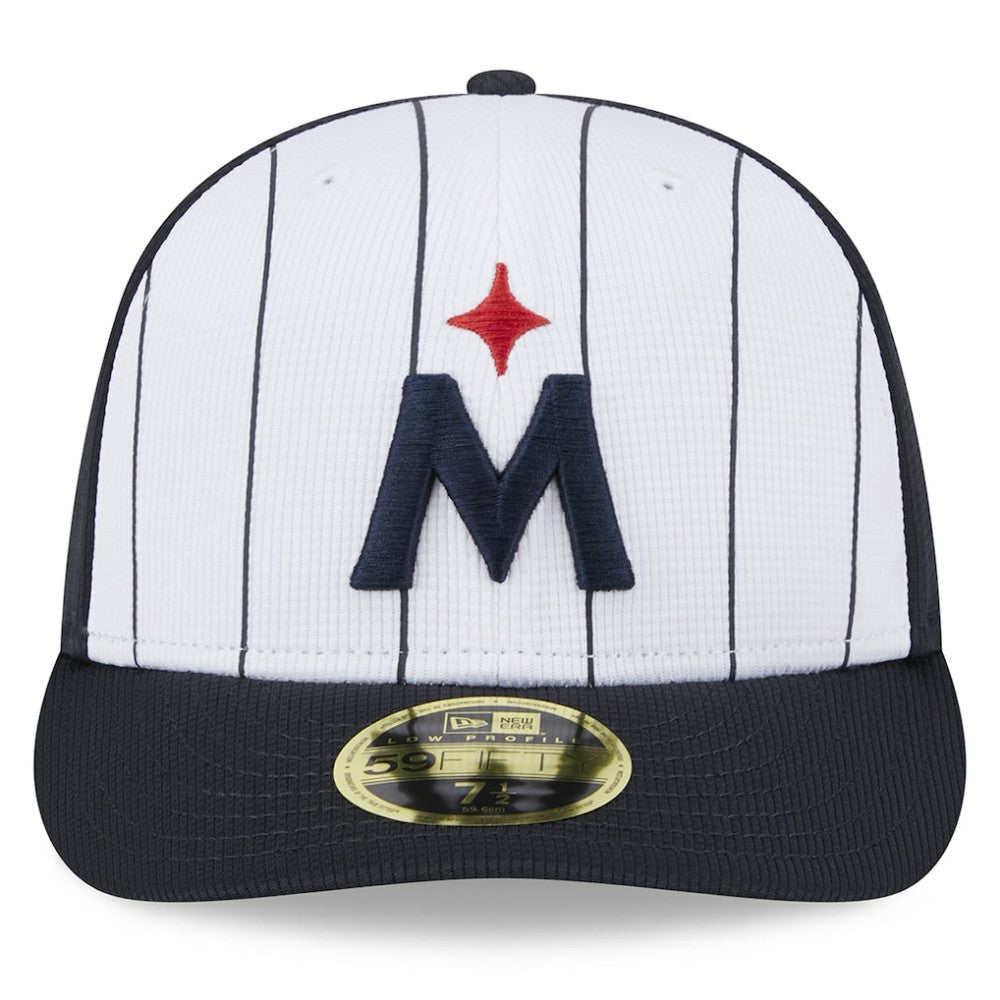 MLB Minnesota Twins New Era 2025 Batting Practice Low Profile 59FIFTY Fitted Hat