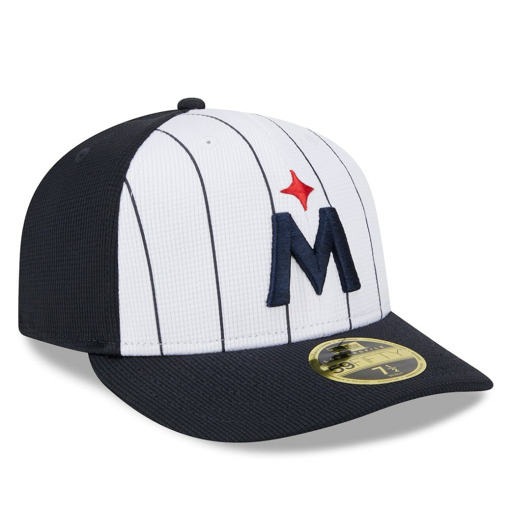 MLB Minnesota Twins New Era 2025 Batting Practice Low Profile 59FIFTY Fitted Hat