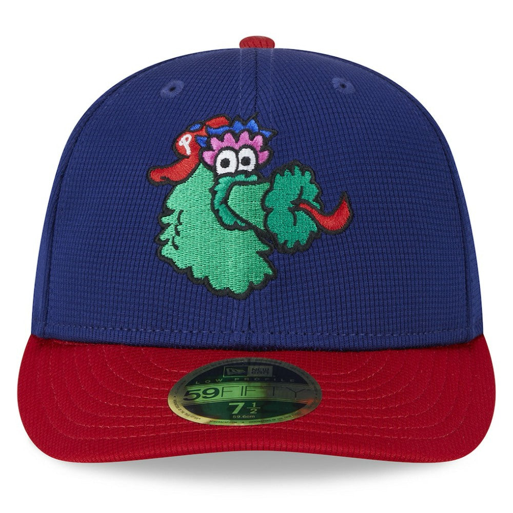 MLB Philadelphia Phillies New Era 2025 Batting Practice Low Profile 59FIFTY Fitted Hat