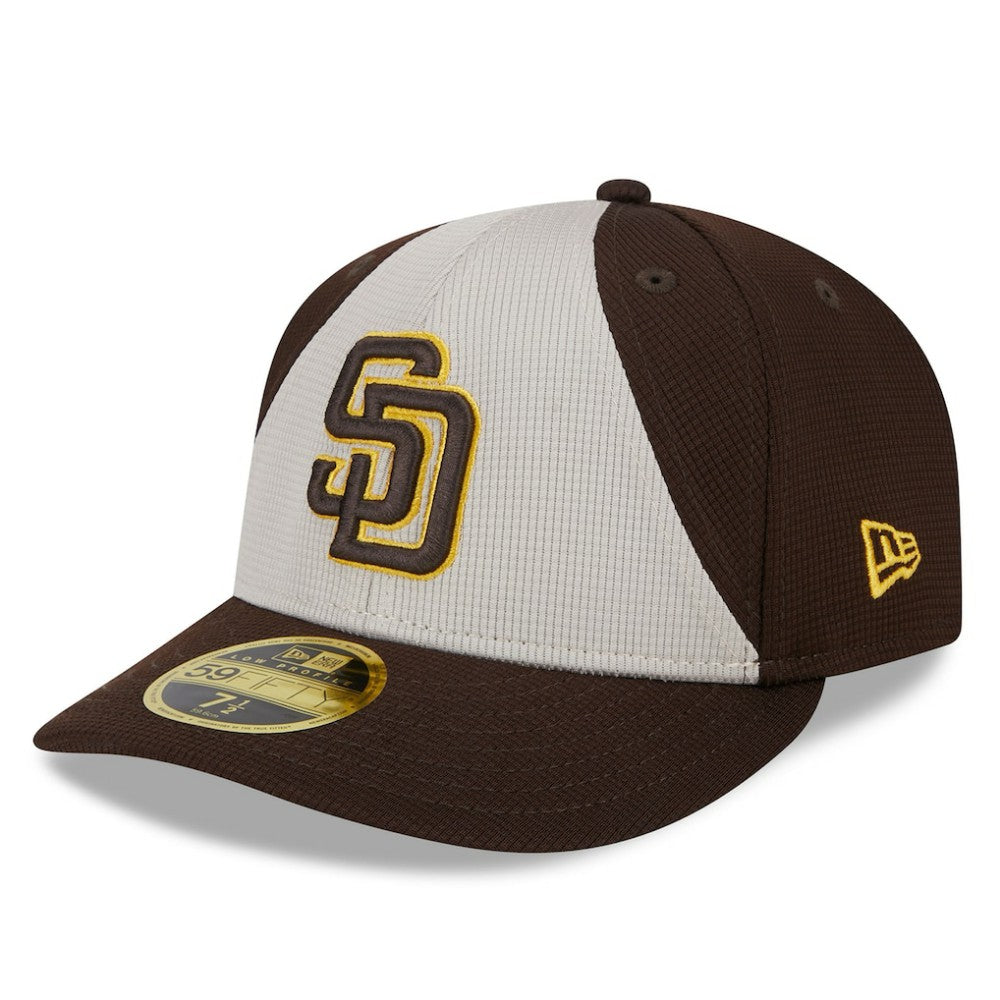 MLB San Diego Padres New Era 2025 Batting Practice Low Profile 59FIFTY Fitted Hat