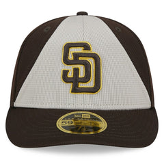 MLB San Diego Padres New Era 2025 Batting Practice Low Profile 59FIFTY Fitted Hat