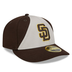 MLB San Diego Padres New Era 2025 Batting Practice Low Profile 59FIFTY Fitted Hat