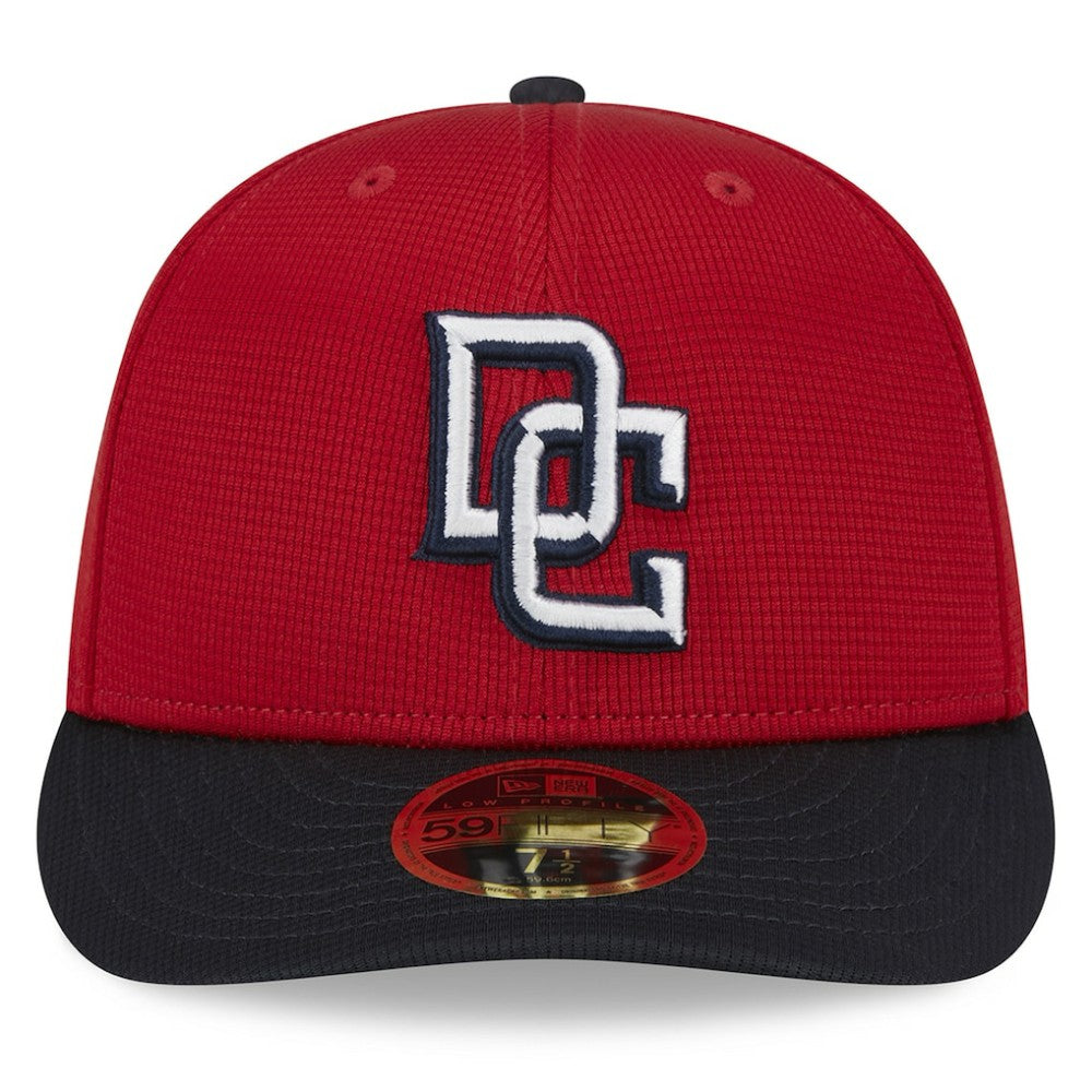 MLB Washington Nationals New Era 2025 Batting Practice Low Profile 59FIFTY Fitted Hat