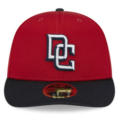 MLB Washington Nationals New Era 2025 Batting Practice Low Profile 59FIFTY Fitted Hat