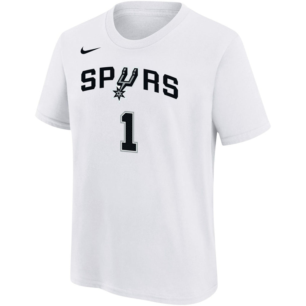 NBA Victor Wembanyama San Antonio Spurs Youth Name & Number Association T-Shirt