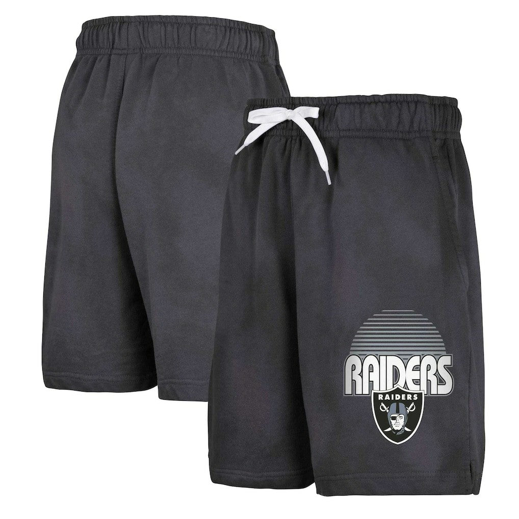 Youth Beach Bum Sun-Bleached French Terry Shorts - Las Vegas Raiders