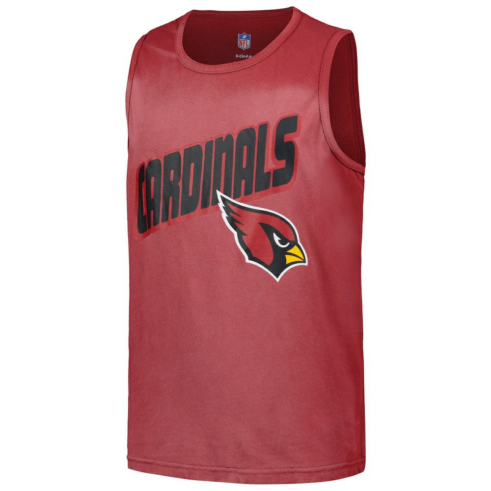 Youth Sun-Bleached Ride the Tide Tank Top - Arizona Cardinals