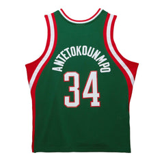 NBA Giannis Antetokounmpo Milwaukee Bucks 2013/14 Hardwood Classics Swingman Jersey