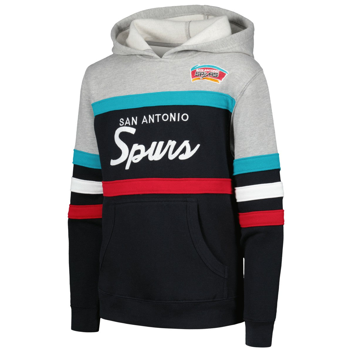 NBA San Antonio Spurs Youth Hardwood Classics Head Coach Pullover Hoodie