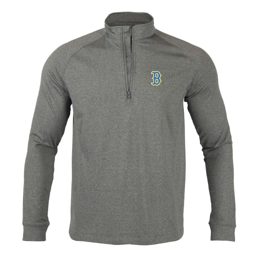 MLB Boston Red Sox Levelwear City Connect Calibre Insignia Core Quarter-Zip Pullover Top