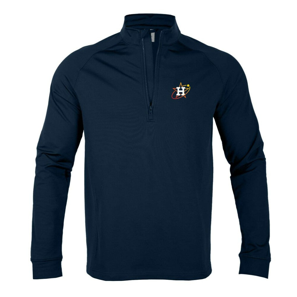 MLB Houston Astros Levelwear City Connect Calibre Insignia Core Quarter-Zip Pullover Top