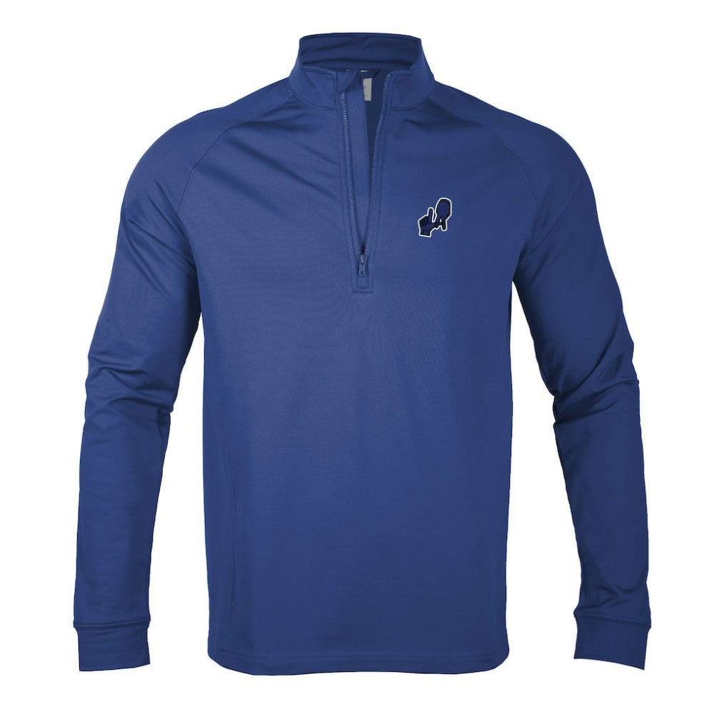 MLB Los Angeles Dodgers Levelwear City Connect Calibre Insignia Core Quarter-Zip Pullover Top