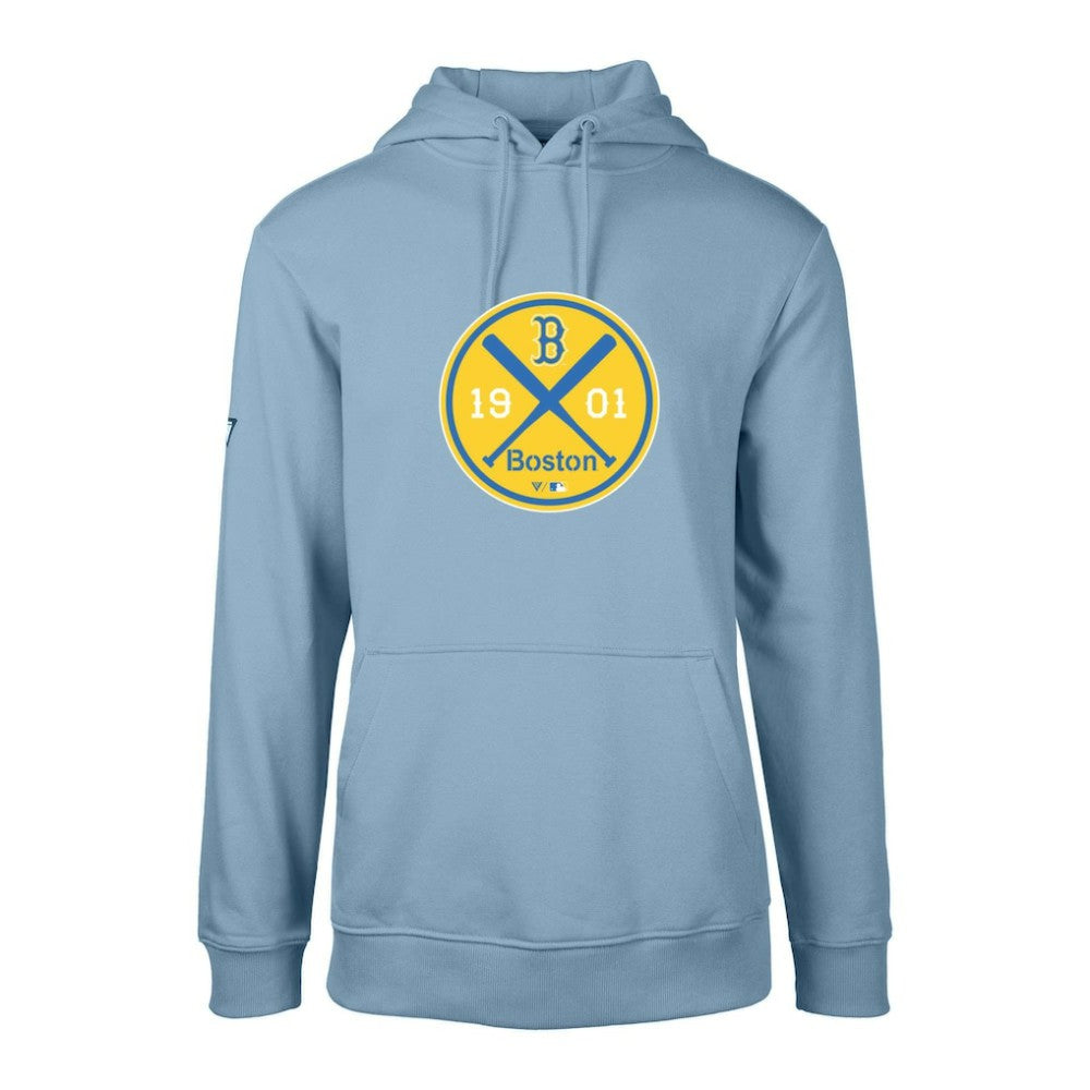 MLB Boston Red Sox Levelwear City Connect Podium Strike Pullover Hoodie