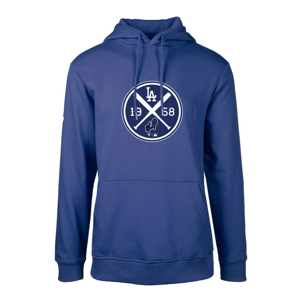 MLB Los Angeles Dodgers Levelwear City Connect Podium Strike Pullover Hoodie