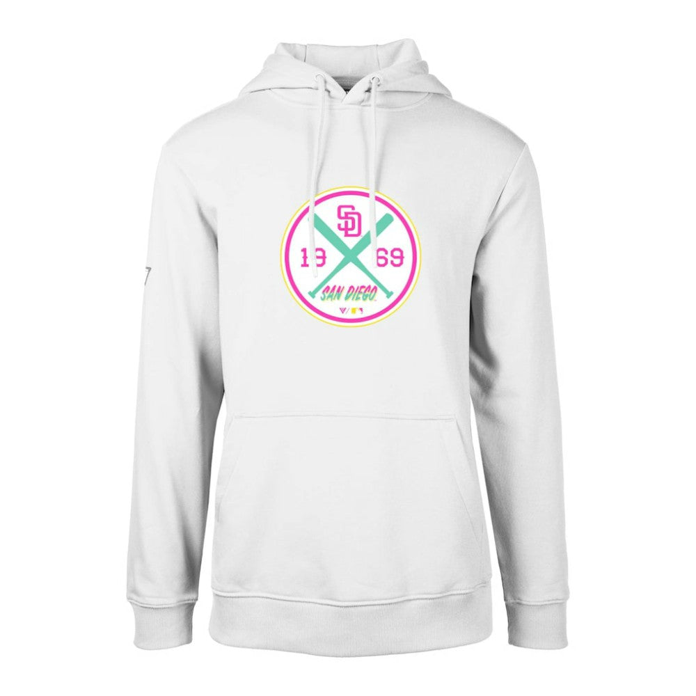 MLB San Diego Padres Levelwear City Connect Podium Strike Pullover Hoodie