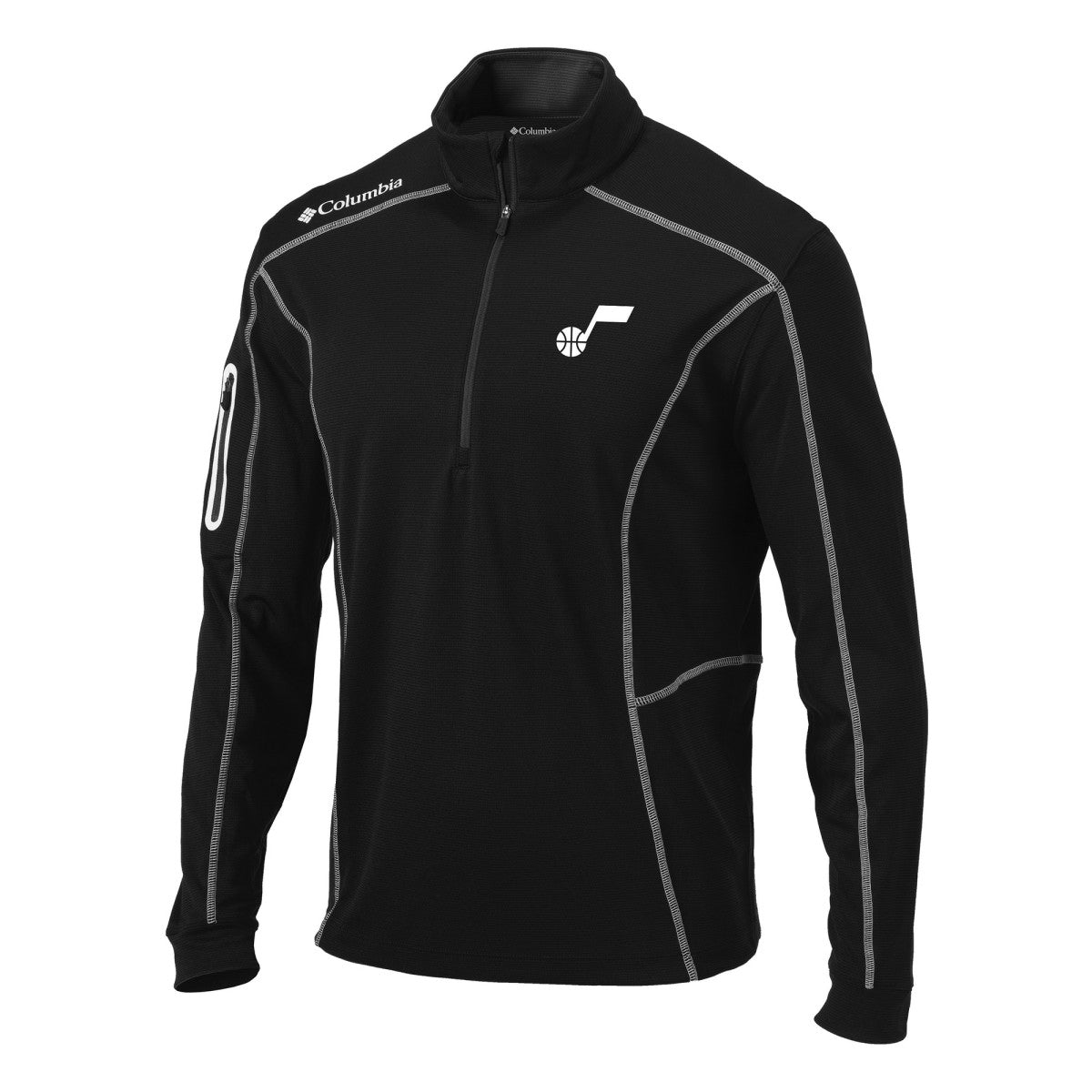 NBA Utah Jazz Omni-Wick Shotgun Quarter-Zip Pullover Top