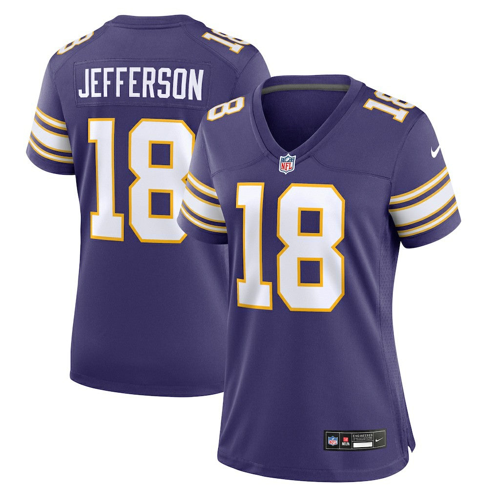 Justin Jefferson  Women's Player Jersey - Minnesota Vikings