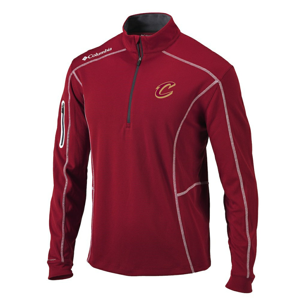 NBA Cleveland Cavaliers Omni-Wick Shotgun Quarter-Zip Pullover Top sale