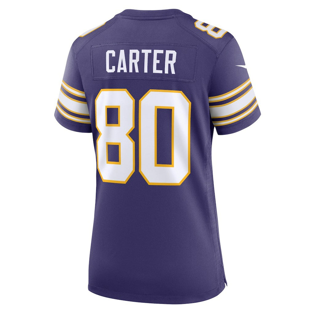 Cris Carter  Women's Classic Retired Player Game Jersey - Minnesota Vikings