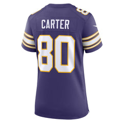 Cris Carter  Women's Classic Retired Player Game Jersey - Minnesota Vikings