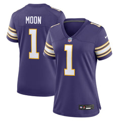 Warren Moon  Women's Classic Retired Player Game Jersey - Minnesota Vikings