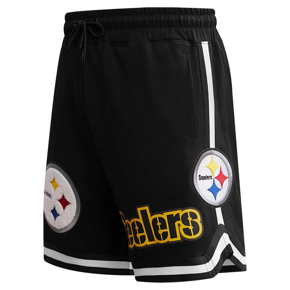 Pro Standard Classic Chenille Shorts - Pittsburgh Steelers