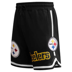 Pro Standard Classic Chenille Shorts - Pittsburgh Steelers