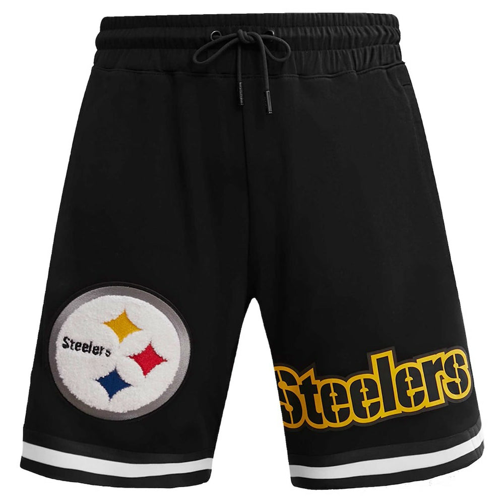 Pro Standard Classic Chenille Shorts - Pittsburgh Steelers