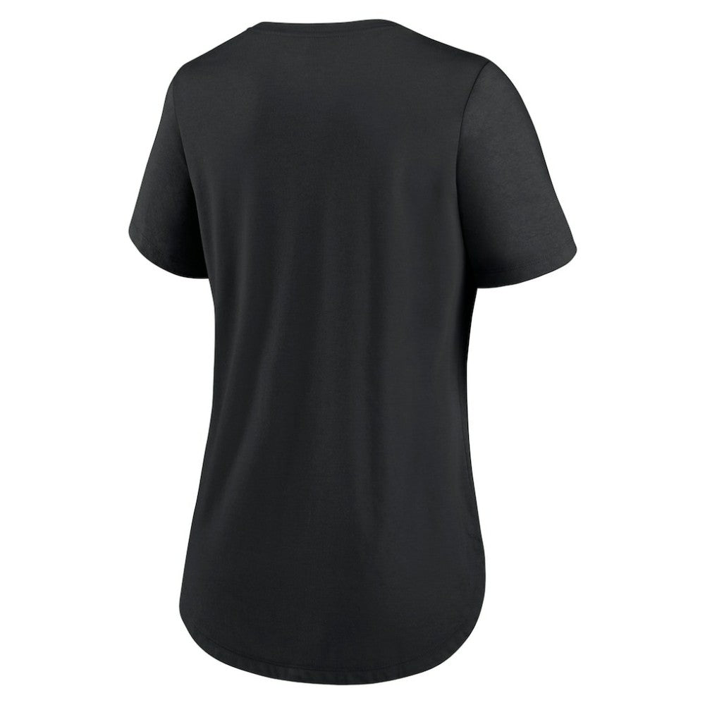 MLB Tampa Bay Rays Nike Women's Big Swoosh Tri-Blend Scoop Neck T-Shirt