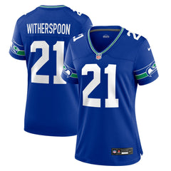 Devon Witherspoon  Women's Throwback Player Game Jersey - Seattle Seahawks