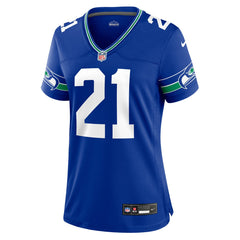Devon Witherspoon  Women's Throwback Player Game Jersey - Seattle Seahawks