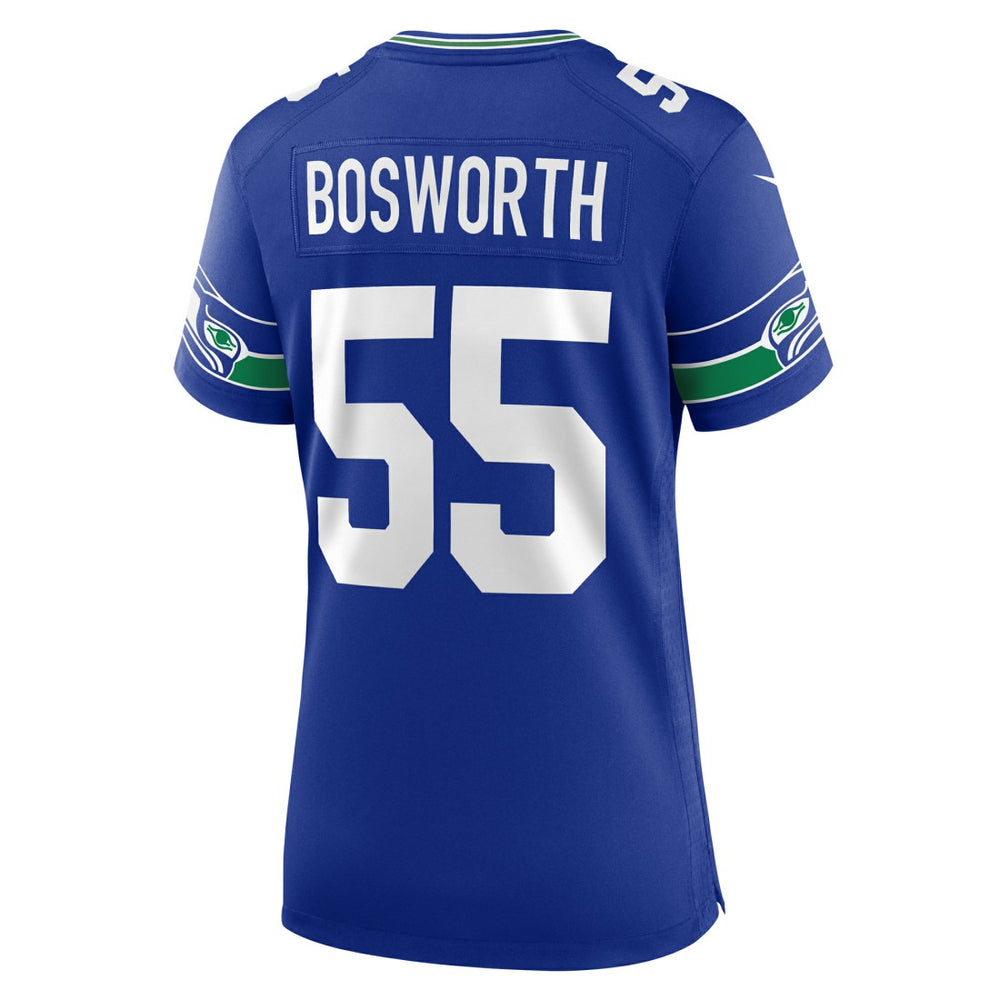 Brian Bosworth  Women's Throwback Retired Player Game Jersey - Seattle Seahawks