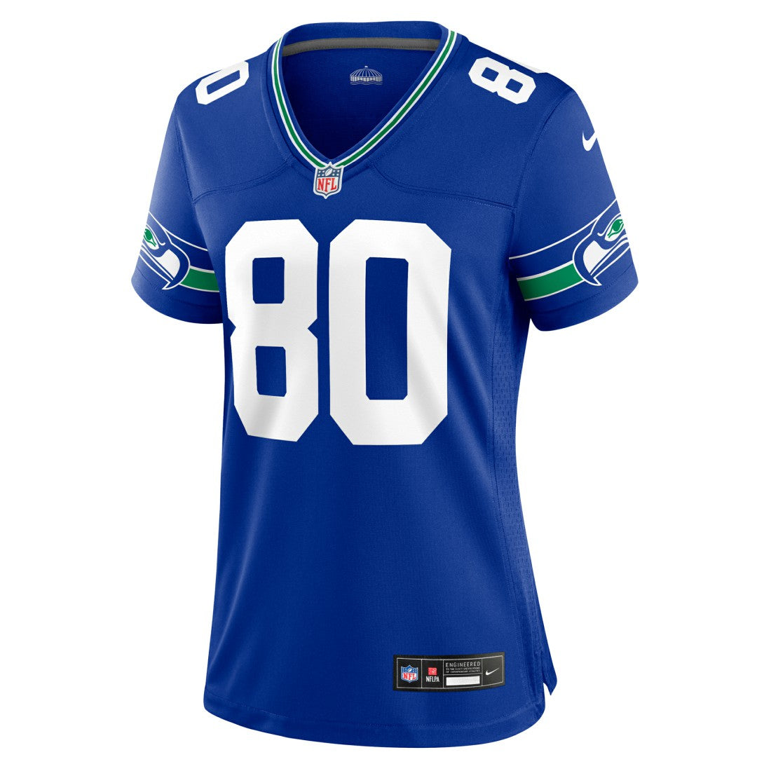 Steve Largent  Women's Throwback Retired Player Game Jersey - Seattle Seahawks