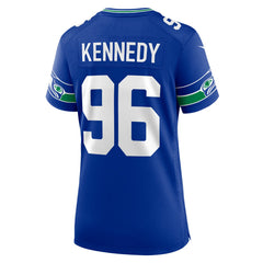Cortez Kennedy  Women's Throwback Player Game Jersey - Seattle Seahawks