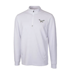 Cutter & Buck Traverse Stretch Quarter-Zip Pullover - Philadelphia Eagles