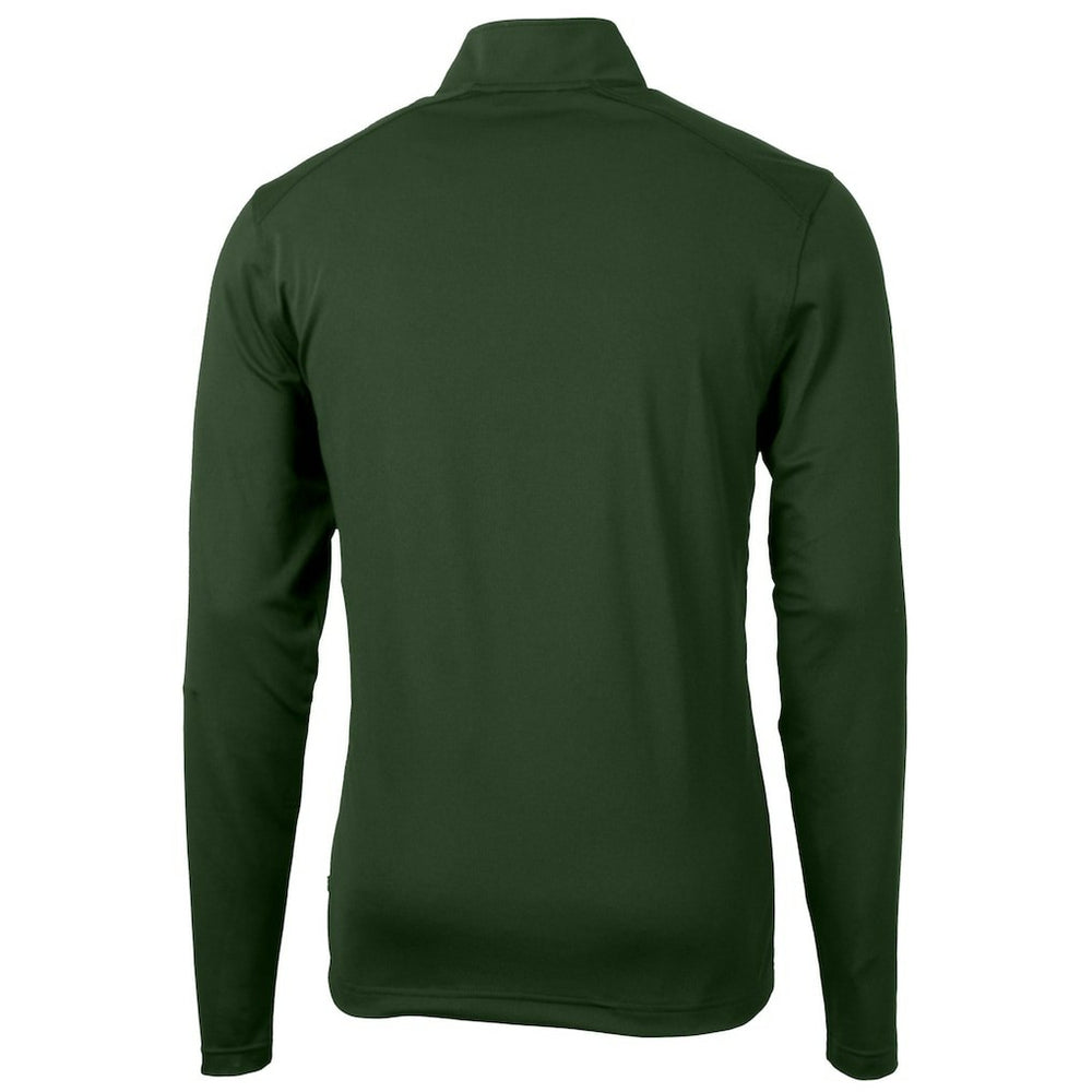 Cutter & Buck Virtue Eco Pique Recycled Quarter-Zip Pullover - Philadelphia Eagles