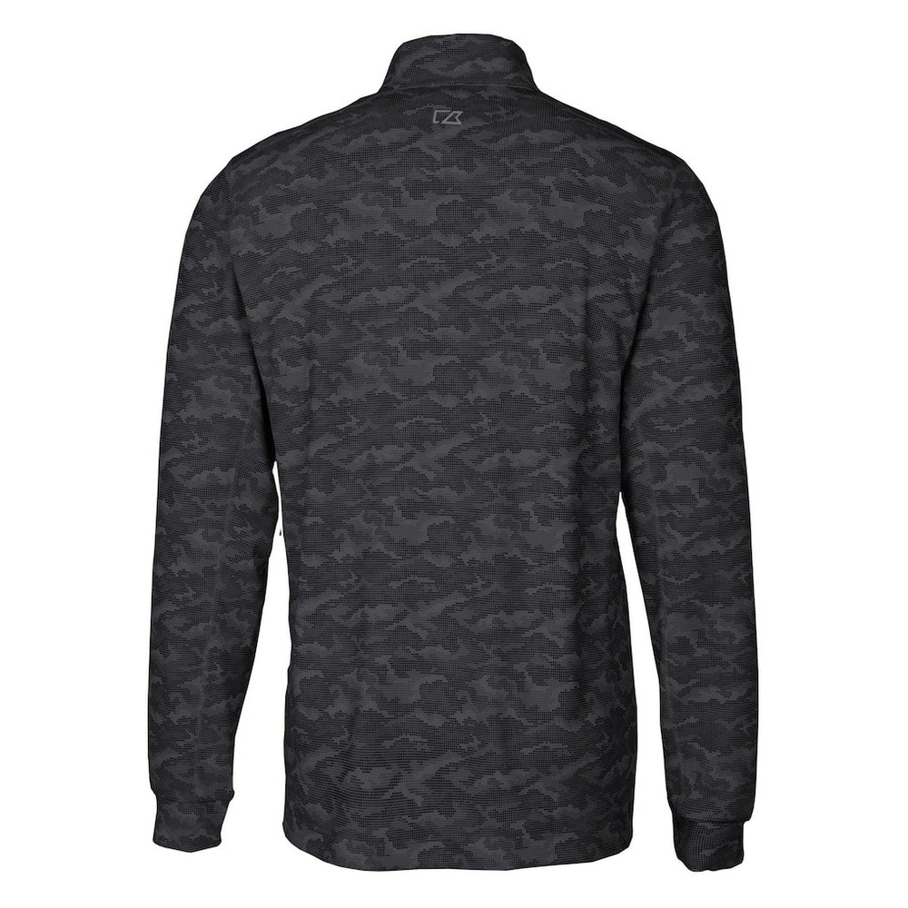 Cutter & Buck Traverse Camo Print Stretch Quarter-Zip Pullover - Philadelphia Eagles