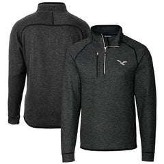 Cutter & Buck Mainsail Sweater-Knit Half-Zip Pullover Jacket - Philadelphia Eagles