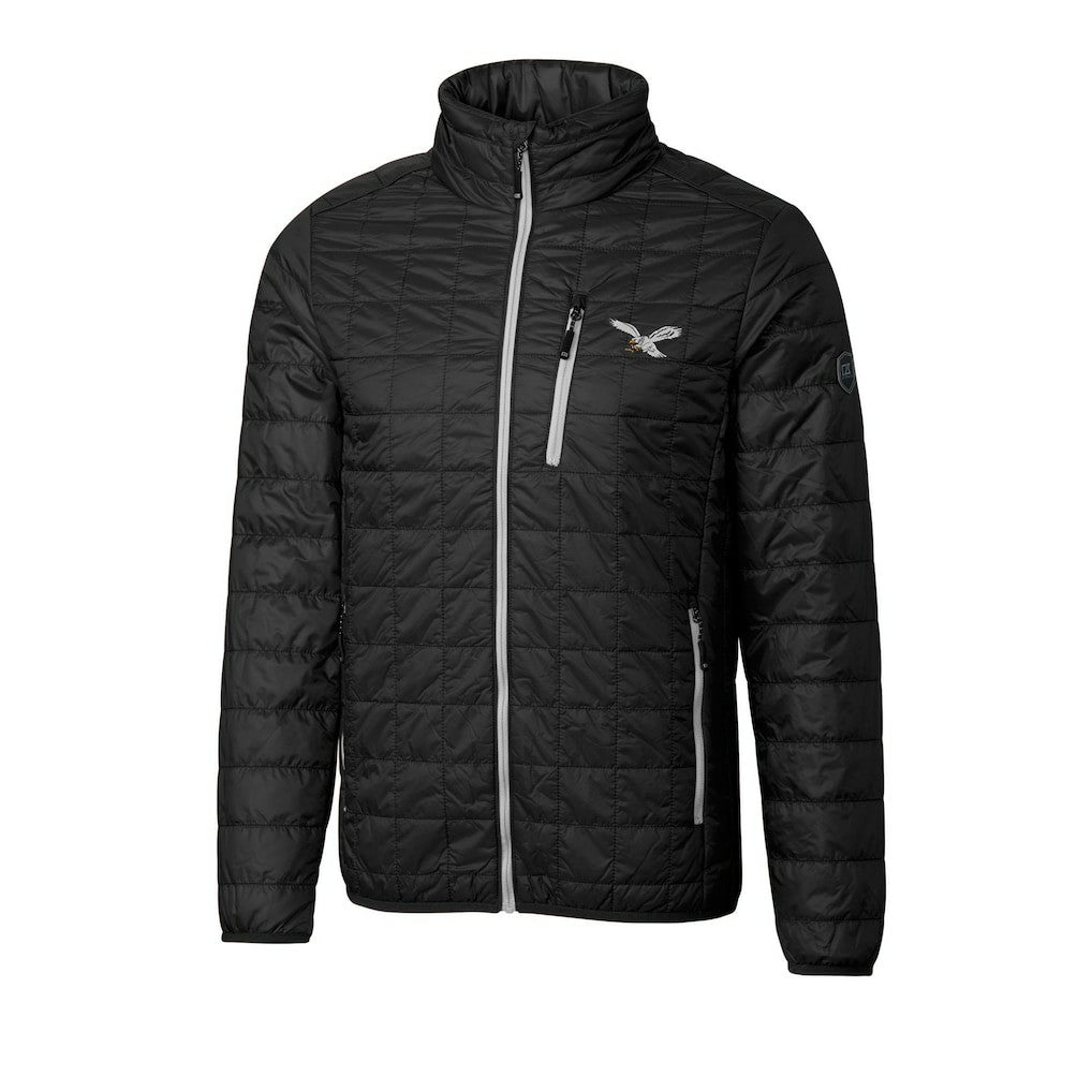 Cutter & Buck Rainier PrimaLoft Eco Insulated Full-Zip Puffer Jacket - Philadelphia Eagles