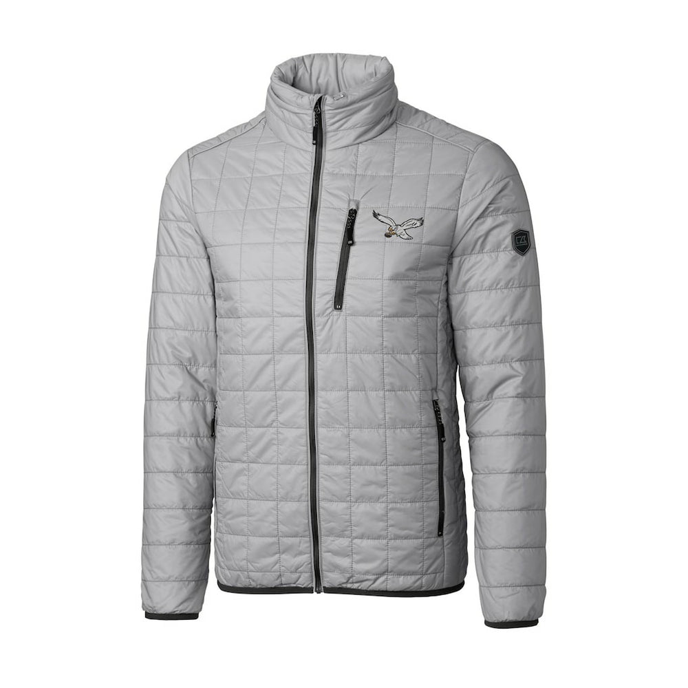 Cutter & Buck Rainier PrimaLoft Eco Insulated Full-Zip Puffer Jacket - Philadelphia Eagles