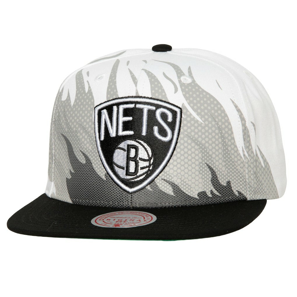 NBA Brooklyn Nets Hot Fire Snapback Hat