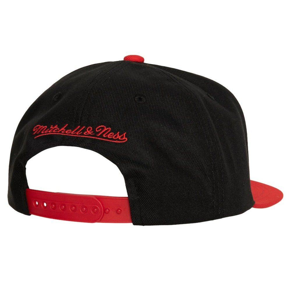 NHL Black Detroit Red Wings Mitchell & Ness Core Team Ground 2.0 Snapback Hat