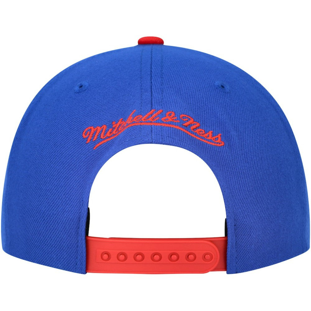 NHL Blue Washington Capitals Mitchell & Ness Core Team Ground 2.0 Snapback Hat