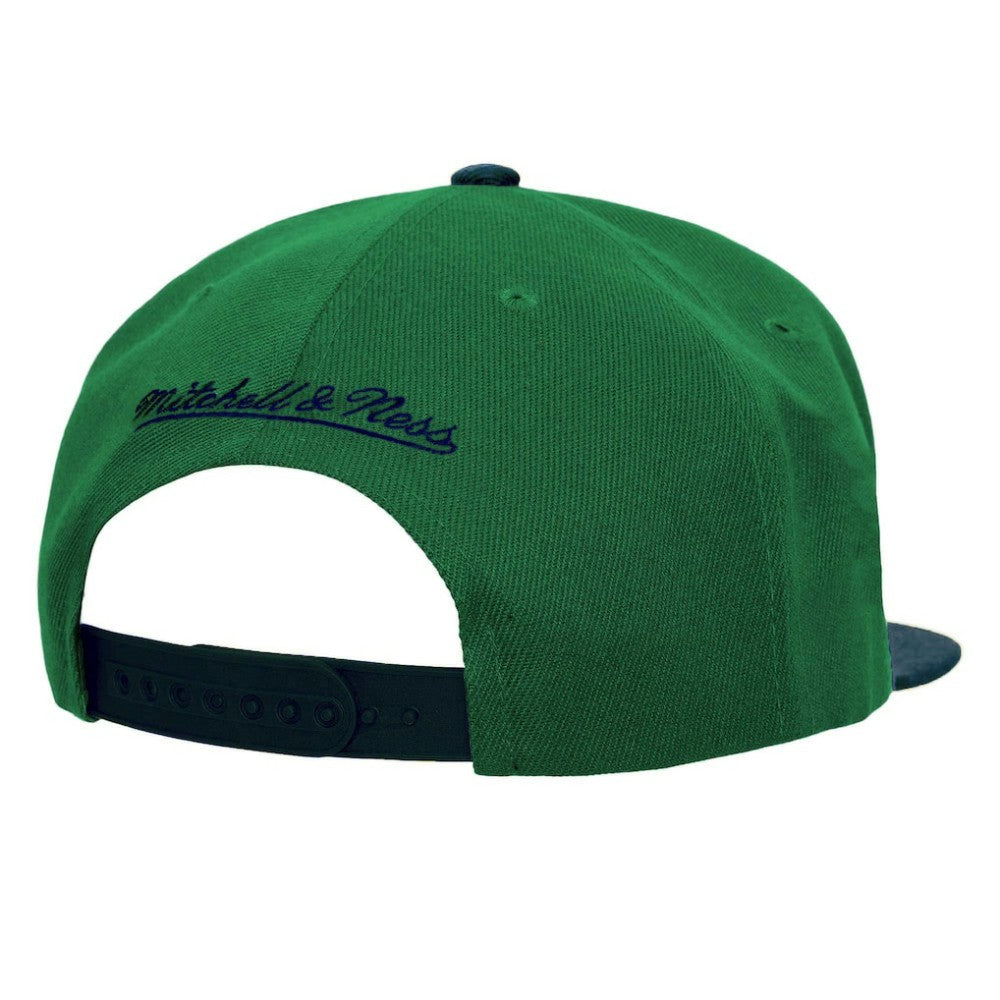 NHL Kelly Green Dallas Stars Mitchell & Ness Core Team Ground 2.0 Snapback Hat