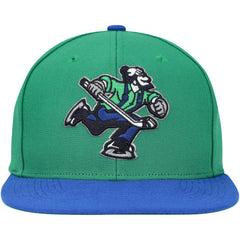NHL Green Vancouver Canucks Mitchell & Ness Core Team Ground 2.0 Snapback Hat