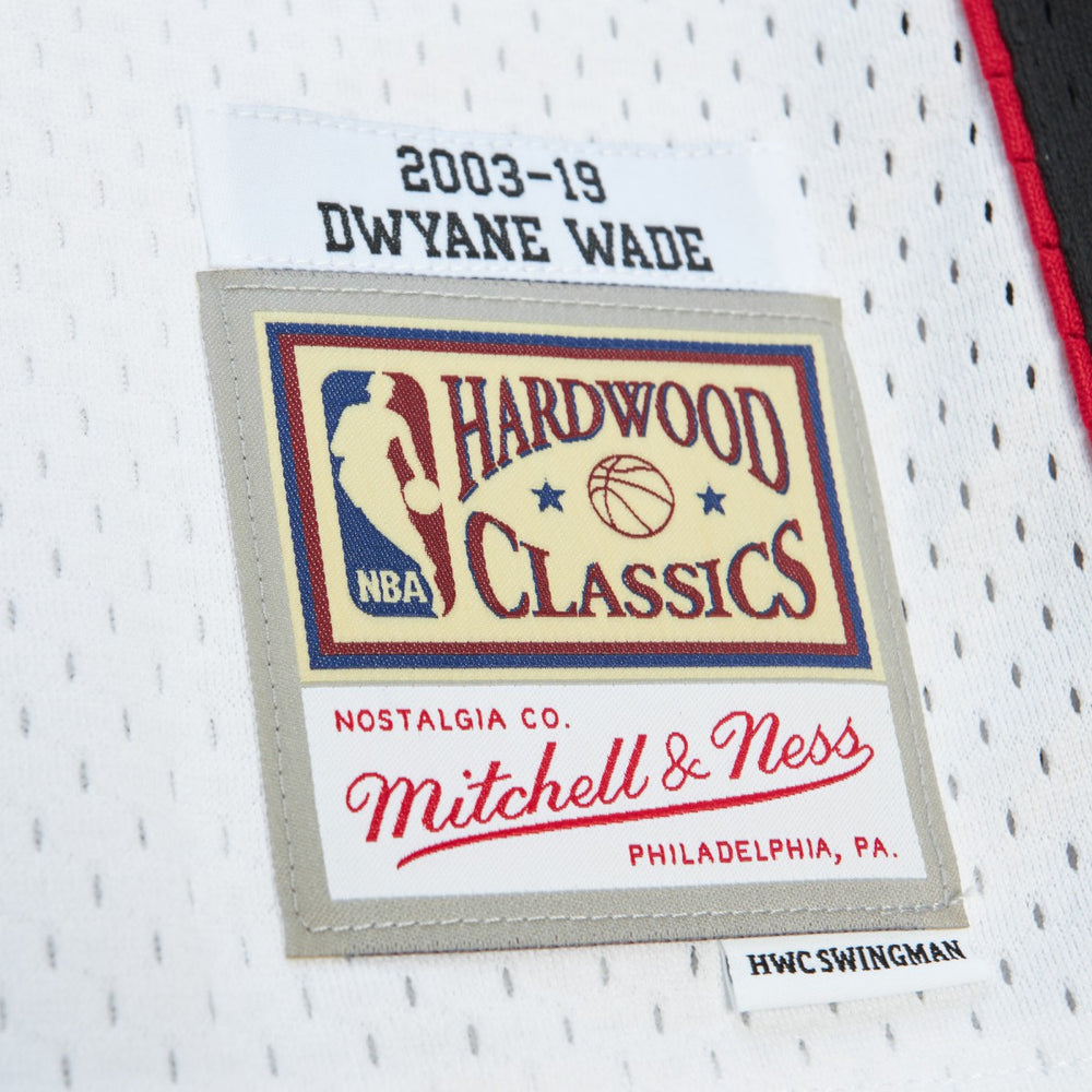 NBA Dwyane Wade Miami Heat Unisex Hall of Fame Class of 2023 Throwback Swingman Jersey
