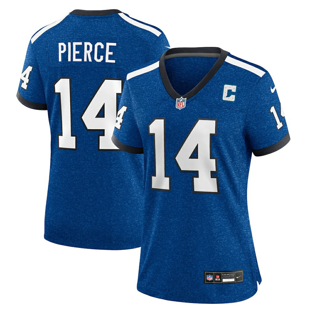 Alec Pierce  Women's Indiana Nights Alternate Game Jersey - Indianapolis Colts