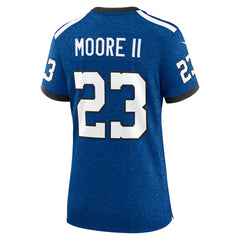 Kenny Moore II  Women's Indiana Nights Alternate Game Jersey - Indianapolis Colts
